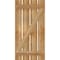 Ekena Millwork Spaced Board-n-Batten Shutters w/Z-Bar, Rough Sawn Western Red Cedar, 23W x 46H, PR RBS06Z23X046RWR - alternate 4